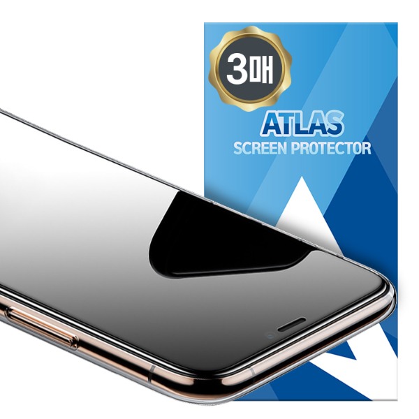 ATLAS 015X3 아이폰 시리즈 강화유리 보호 필름 3매